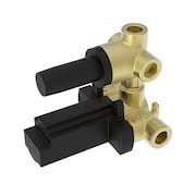 NEWPORT BRASS Luxtherm® 1/2 Thermostatic Rough-In (3 Port) in No Finish 1-744